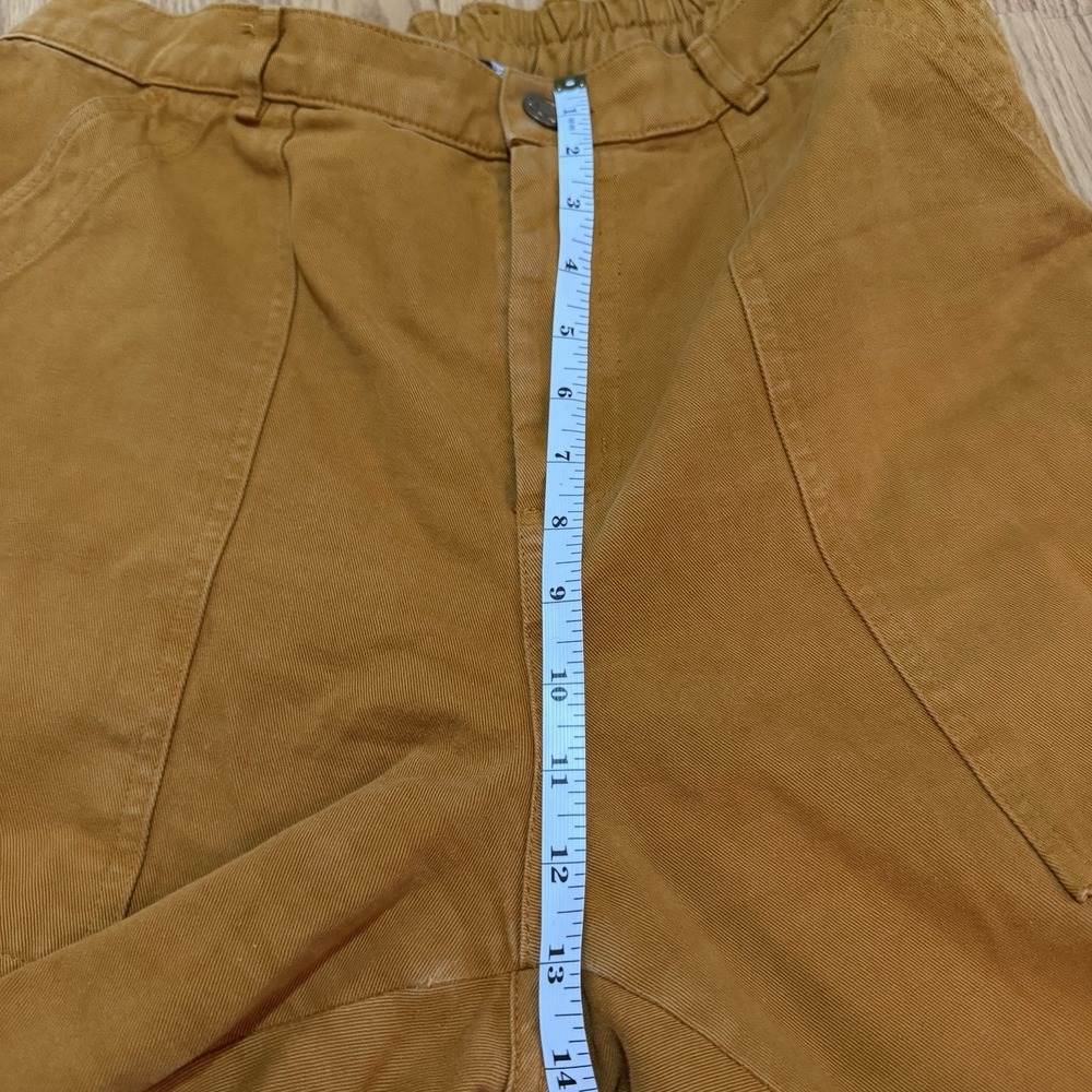 Big Bud Press Pencil Pants Womens Large Brownish High Waisted Cotton Tapered Leg - Picture 8 of 12